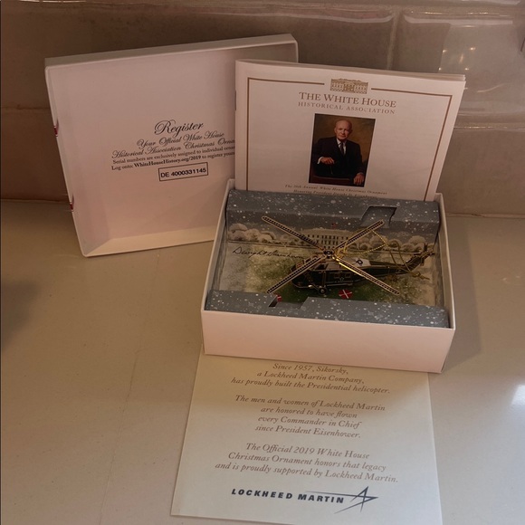 The White House Historical Association Christmas Ornament 2019 - Picture 2 of 5